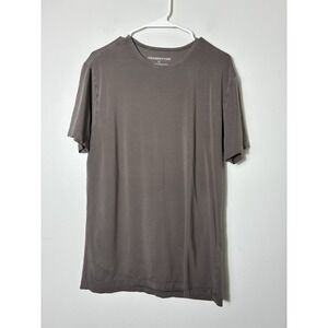 Bearbottom Short Sleeve Pima Cotton Basic T-shirt Men's Small Neural Staple